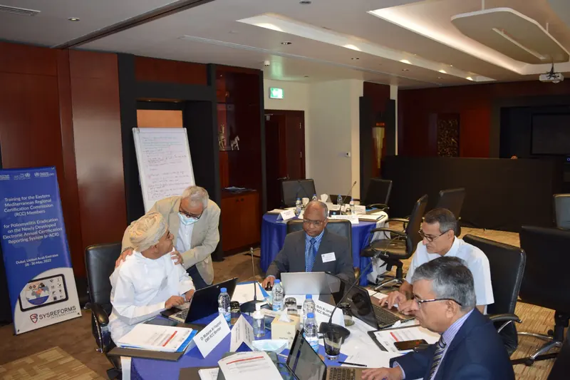 WHO EMRO – Training of WHO member countries, Muscat, Oman