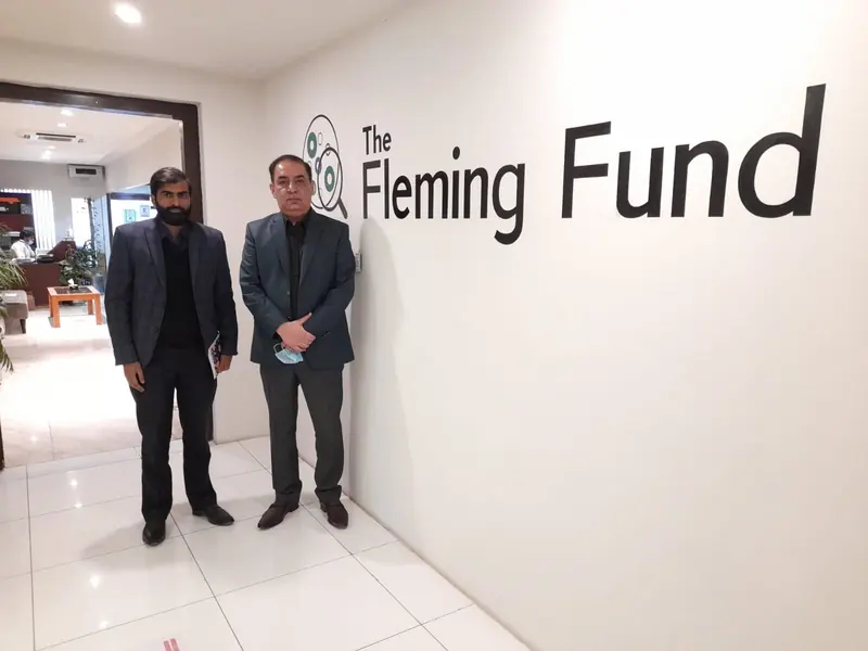 Fleming Fund – At the Fleming Fund country office, Islamabad, Pakistan