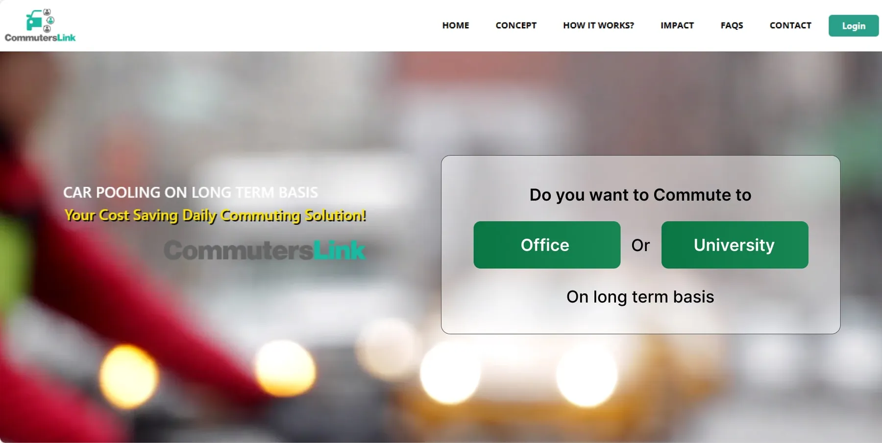 CommutersLink — a social app offering affordable commuting solutions on a long-term basis — image 4