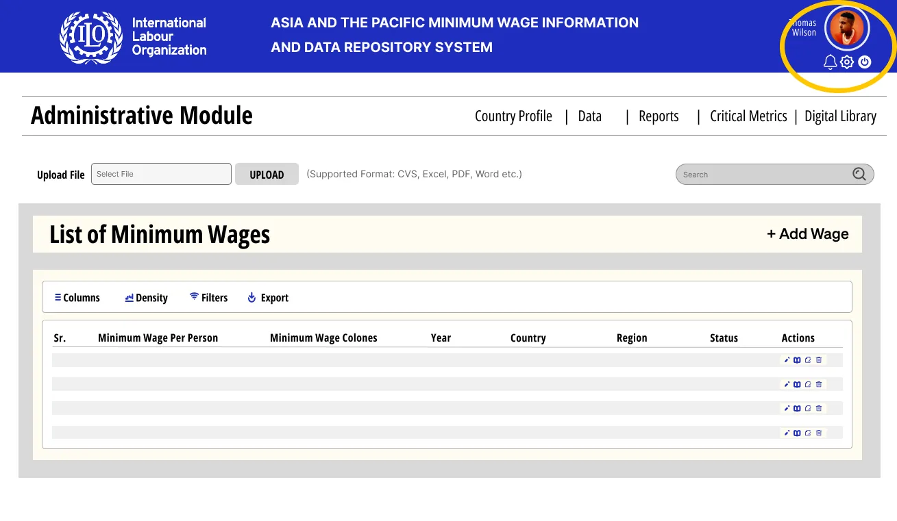 Asia and the Pacific Minimum Wage Information and Data Repository System — image 2