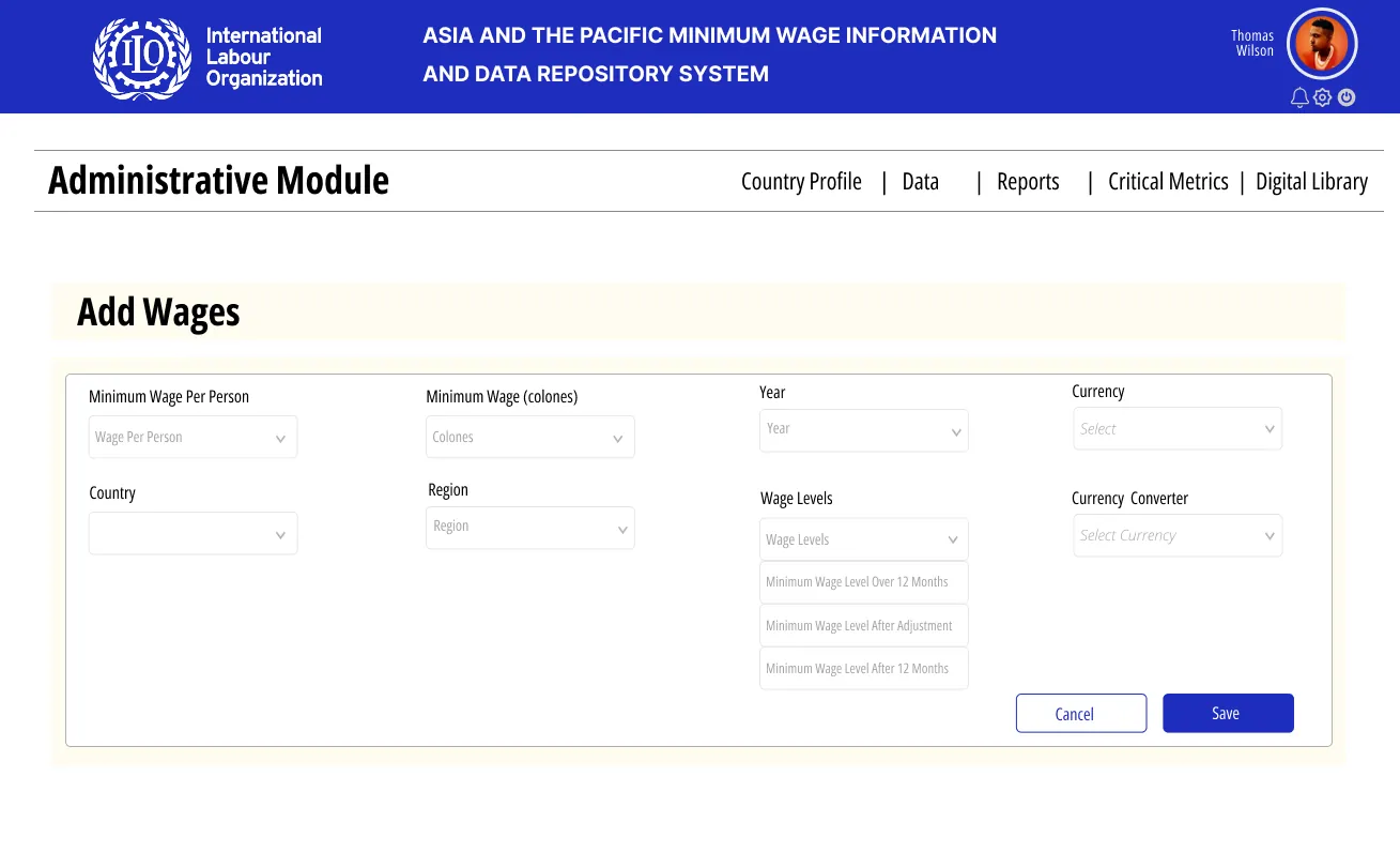 Asia and the Pacific Minimum Wage Information and Data Repository System — image 4