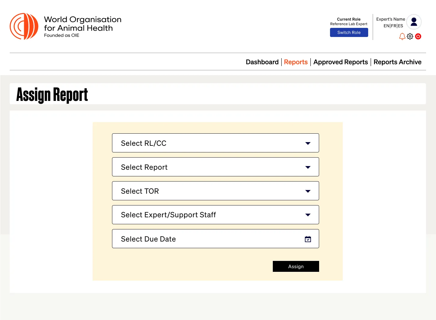 Reference Laboratory And Collaborating Centre (RL&CC) Reporting System Evolution — image 4